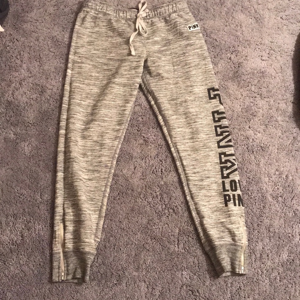 Pink/Victoria secret sweatpants